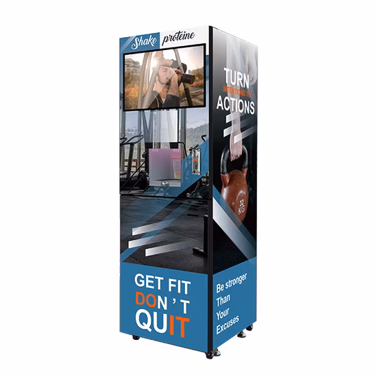 Máquina de venda automática de café GS da fábrica da China Máquinas Expendedora Bebidas