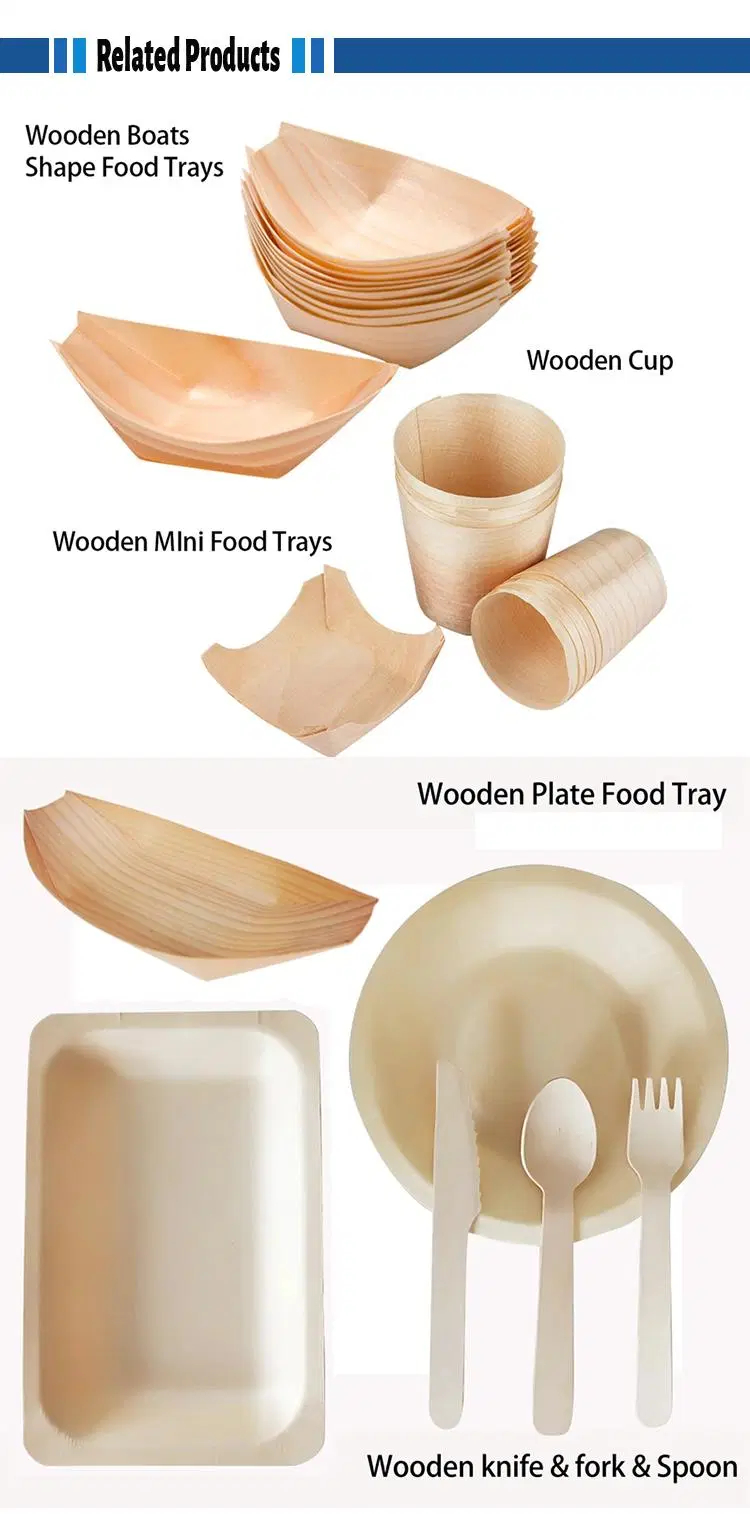 Biodegradable Disposable Cutlery 105mm Wooden Spork