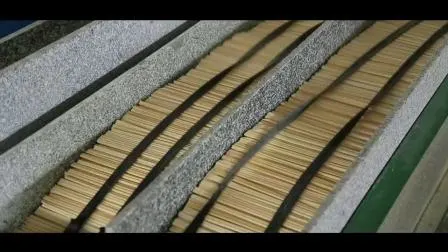Varas de bambu descartáveis ​​de madeira colorida para sorvete