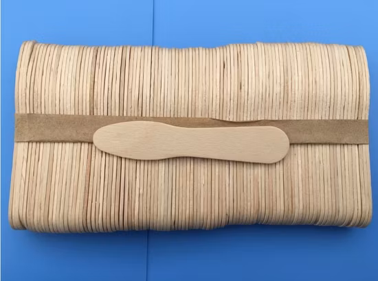 Pronto para enviar em estoque, envio rápido, novo estilo, palitos de sorvete de madeira de alta qualidade em pacote a granel
