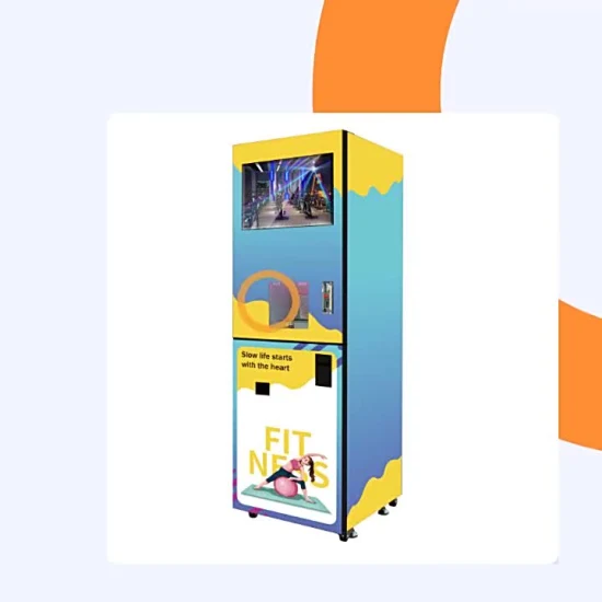 Máquina de venda automática de café com shake de proteína com tela sensível ao toque GS para clubes de ginástica e academia de ginástica